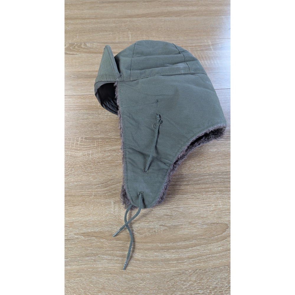 Vintage Korean War US Army M1951 MQ-1 Pile Field Cap Hat OD Green Sz 7 1/4 M51